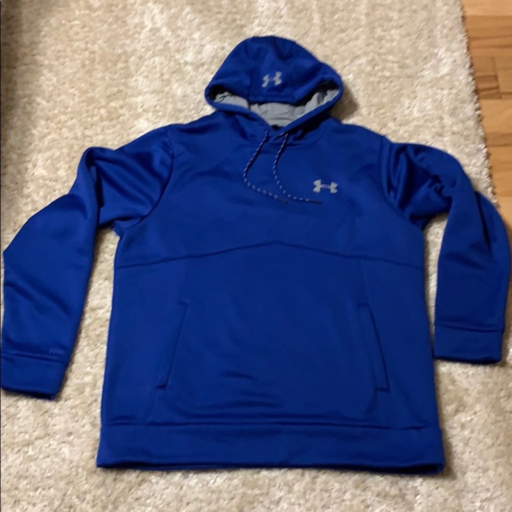 MEN’S UNDER ARMOUR HOODED SWEATSHIRT SIZE L